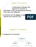 Lecture 7 Legality of Contract