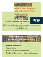 Essential Role of Religion - Full