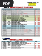 Amortecedores - Setembro 2013