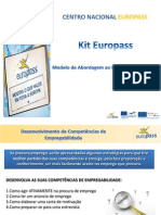 5. Kit Europass Modelo de Abordagem Ao