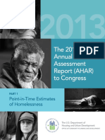 The 2013 Annual Homeless Assessment Report (AHAR) To Co