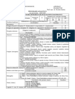 Programa Probabilitati 2008-2009