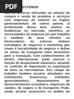 COMÉRCIO EXTERIOR - DEFINIÇÃO