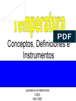 5ta Sesión - Temperatura