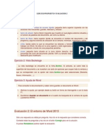 Ejercicio Propuesto y Evaluacion 2