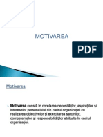 motivarea