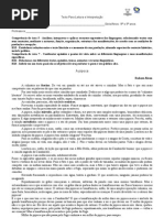 A pipoca - Rubem Alves - Texto Para Leitura e Interpretação