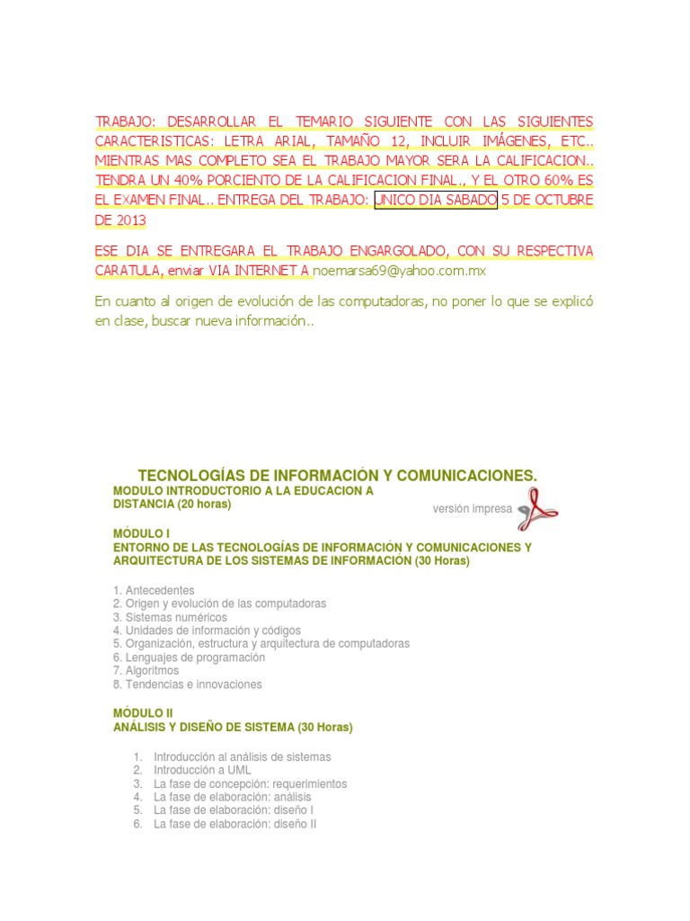 Tecnologías de Información y Comunicaciones | PDF | Arte