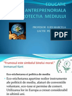 Educatie Antreprenoriala.pptprotectia Mediului 2