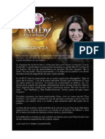 Biografia - Ruby Escobar