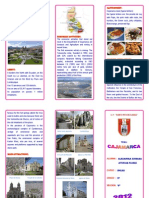 Tripticio - Cajamarca en Ingles