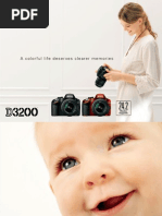 Nikon D3200 Camera Manual