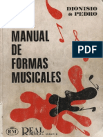 Manual de Formas Musicales - Dionisio de Pedro