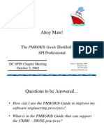 Ahoy Mate!: The PMBOK® Guide Distilled For The SPI Professional