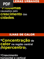 Aula 14 - Geografia - Problemas Urbanos-Atmosfericos
