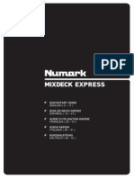 Manual Mix Deck Express