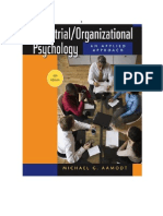 Applied Industrial and Organizational Psychology