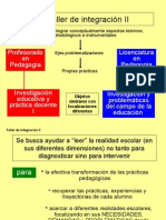 Taller de Integraciòn II