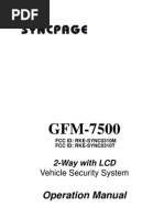 Download MAAT 7500 Car Alarm Manual by alexandru SN187699 doc pdf