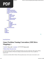 Download Linux Partition Naming Convention  IDE Drive Mappings  by Anonymous bD2XD9 SN187701166 doc pdf