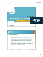 El Reto de La Productividad y La Competitividad