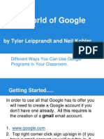 Using Google in The Classroom Fall 2013-1