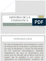 Historia de La Cinematica