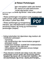 Makul: Kamunikasi Dan Relasi I "Dimensi Relasi"