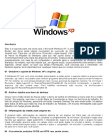 Dicas Windows XP Parte 1 e 2