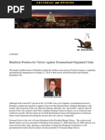 Download Honduras Postures for Victory Against Transnational Organized Crime by Jerry E Brewer Sr SN187727139 doc pdf