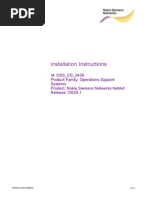OSS CD 2438 Installation