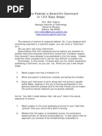 Download How to Publish a Scientific Comment in 1 2 3 Easy Steps by Rick Trebino SN18773744 doc pdf