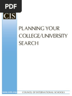 Planning Your Search