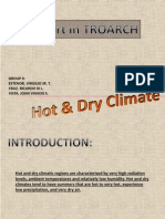 Hot & Dry Climate