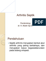 SEPTIC ARTHRITIS