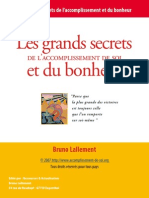 Secret Du Bonheur