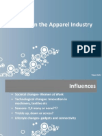 Changes in The Apparel Industry