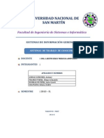 Sistema de Trabajo Del Conocimiento