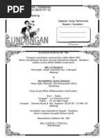 Undangan Nikah Bahasa Jawa