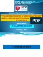 SUSTENTACION-TESIS UCV PROGRAMA CUENTACUENTOSPpt Sustentacion Tesis Hubert-Raul