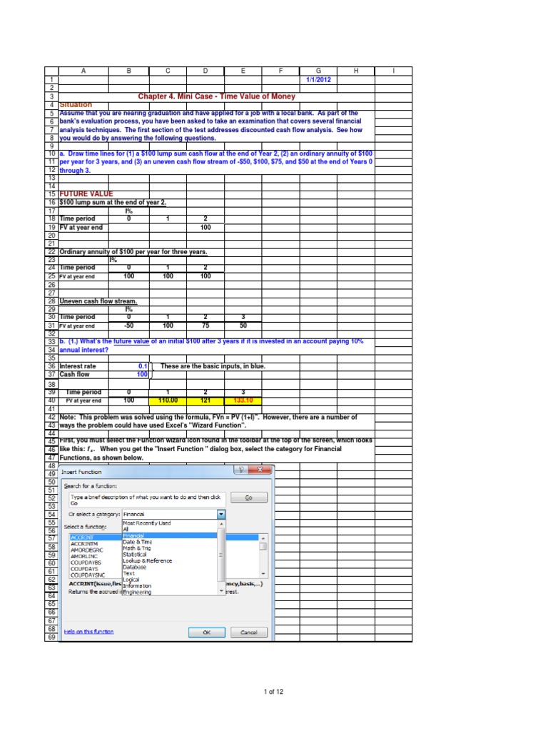 Time Value of Money Analysis | PDF | Present Value | Time Value Of Money