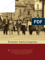 CARTILLA ESTATUTO DE ANTICORRUPCIÓN73