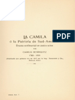 La Camila o La Patriota de Sudamérica