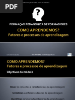 1334911065 Fatores e Processos de Aprendizagem