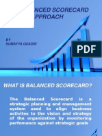 The Balanced Scorecard Approach: BY Sumayya Quadri