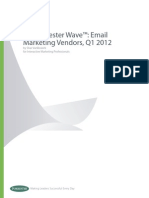 Forrester Wave Email Marketing q1 2012