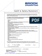 RoHS Health - Safety - Statement PDF