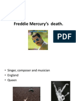 Freddie Mercury’s  death