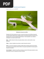 Os 10 Melhores Alimentos Para Emagrecer