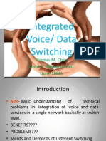 Integrated Voice/ Data Switching: Thomas M. Chen David G. Messerschmitt (June 1988)